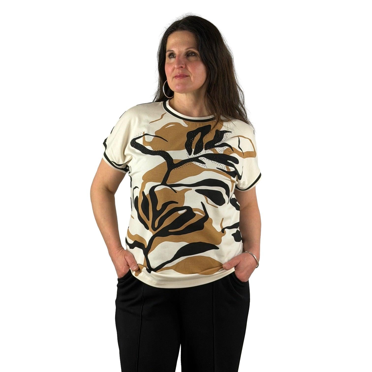 Shirt mit Print - Mode von Rabe