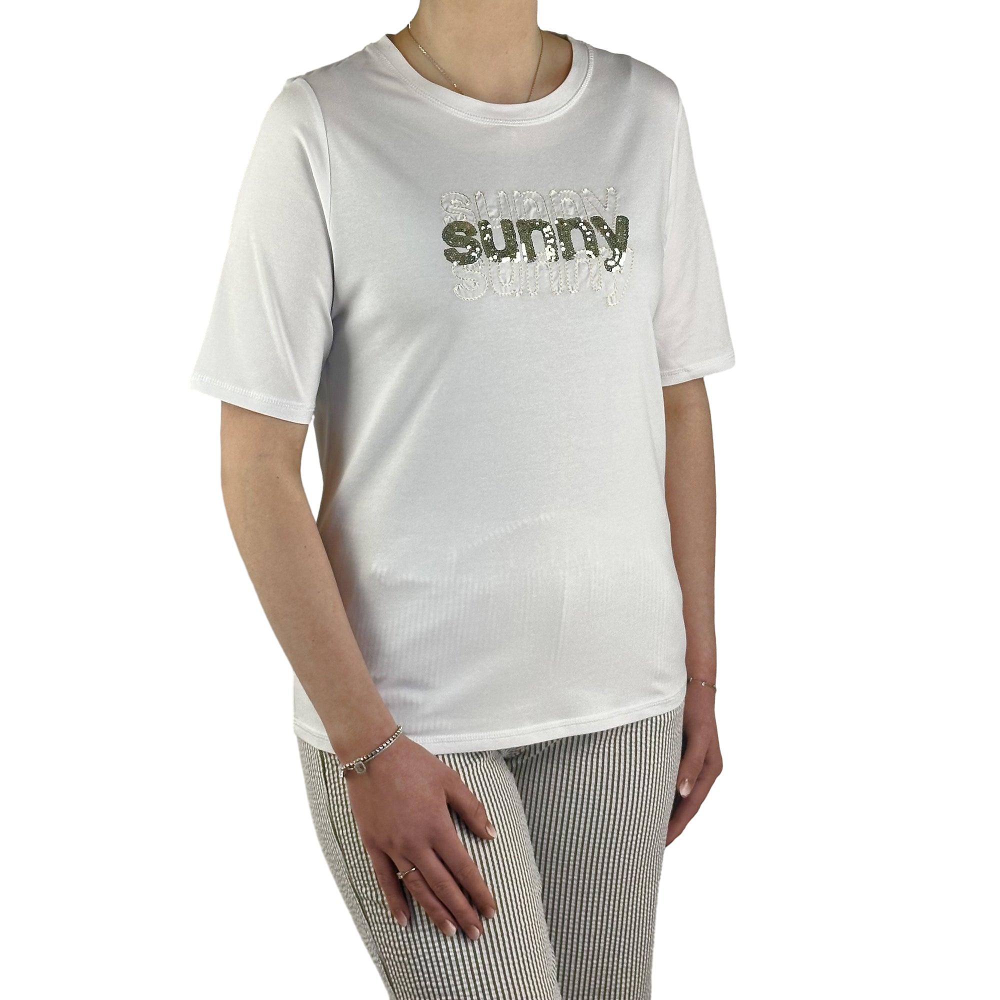 Shirt mit Schriftzug. Mode von Rabe. Seidel Moden Onlineshop