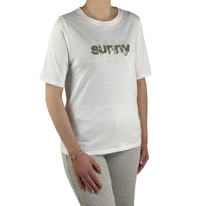 Shirt mit Schriftzug. Mode von Rabe. Seidel Moden Onlineshop