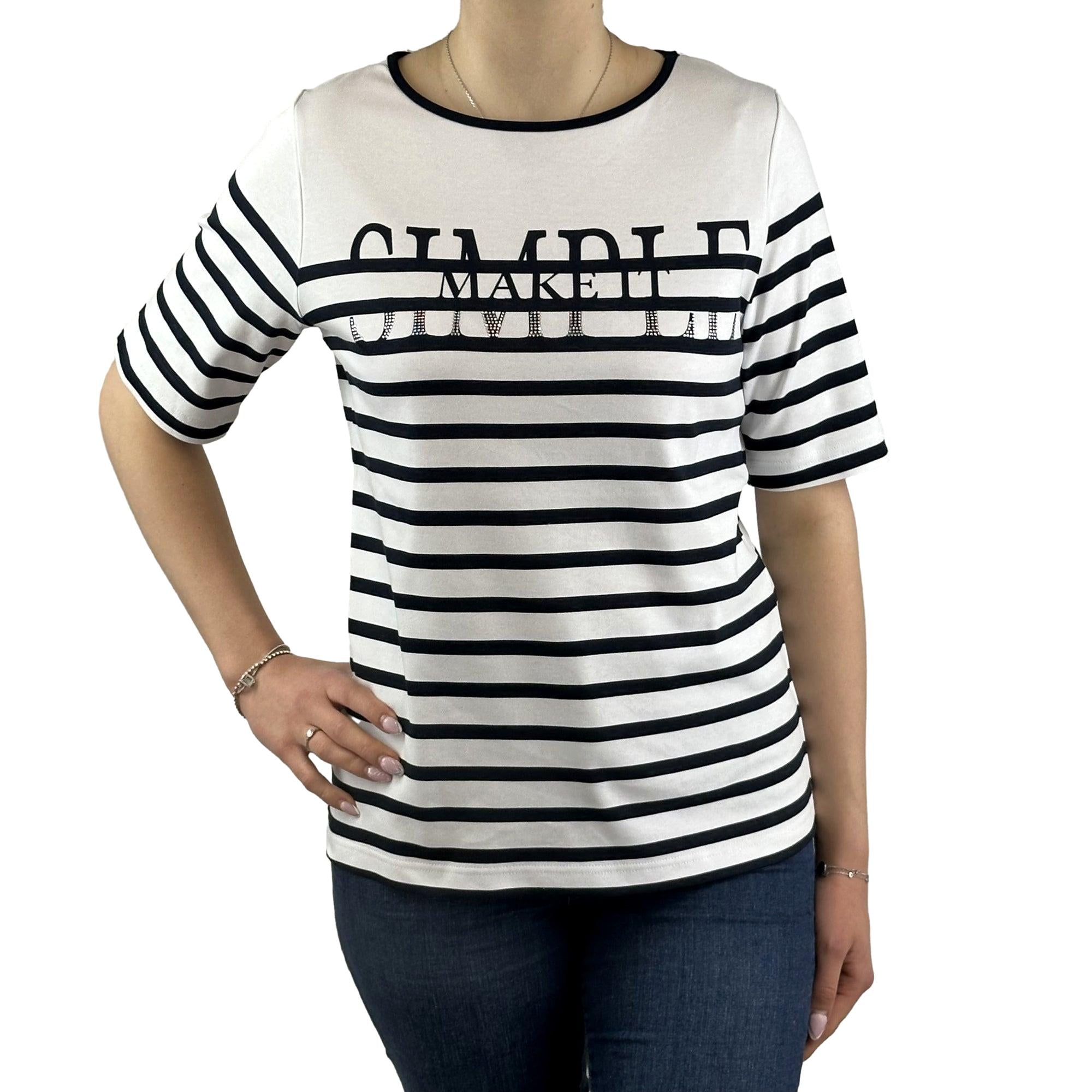 Shirt mit Streifen. Mode von Rabe. Seidel Moden Onlineshop