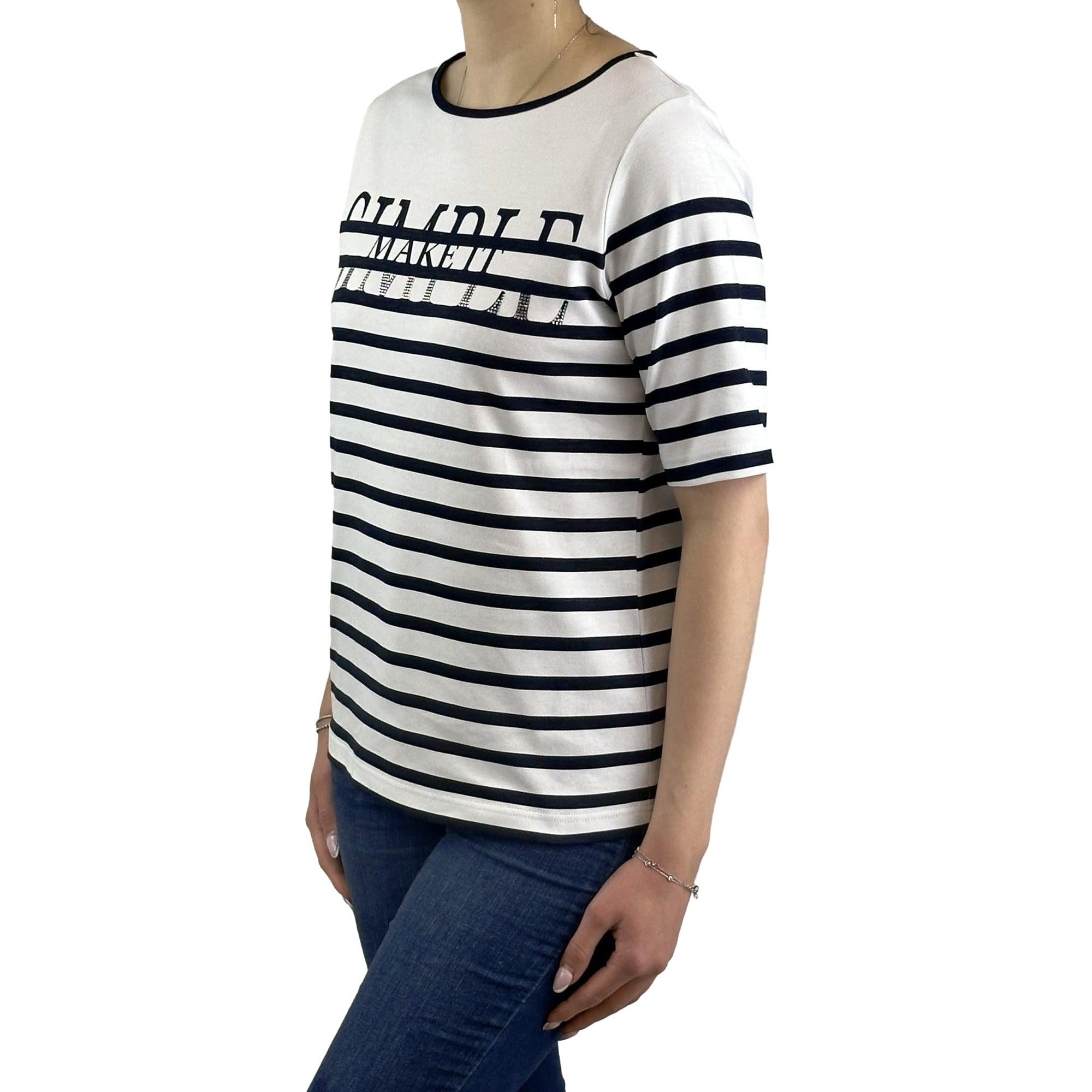 Shirt mit Streifen. Mode von Rabe. Seidel Moden Onlineshop