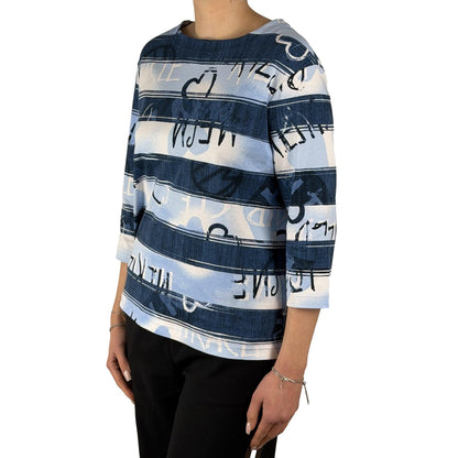 Sweatshirt gemustert - Mode von Rabe