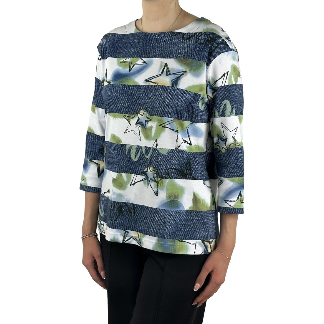 Sweatshirt mit Print. Mode von Rabe. Seidel Moden Onlineshop