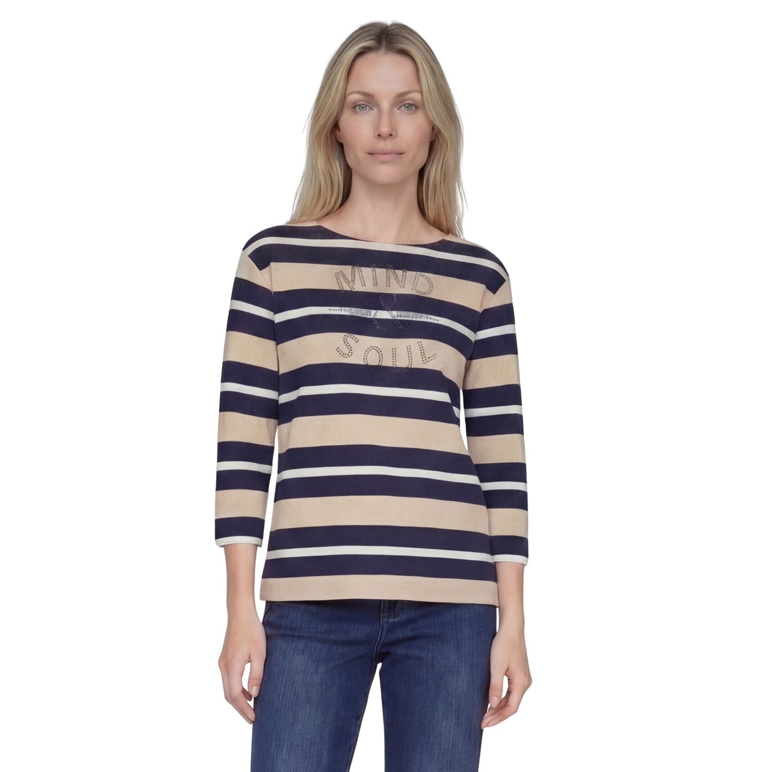 Sweatshirt mit Strass - Mode von Rabe