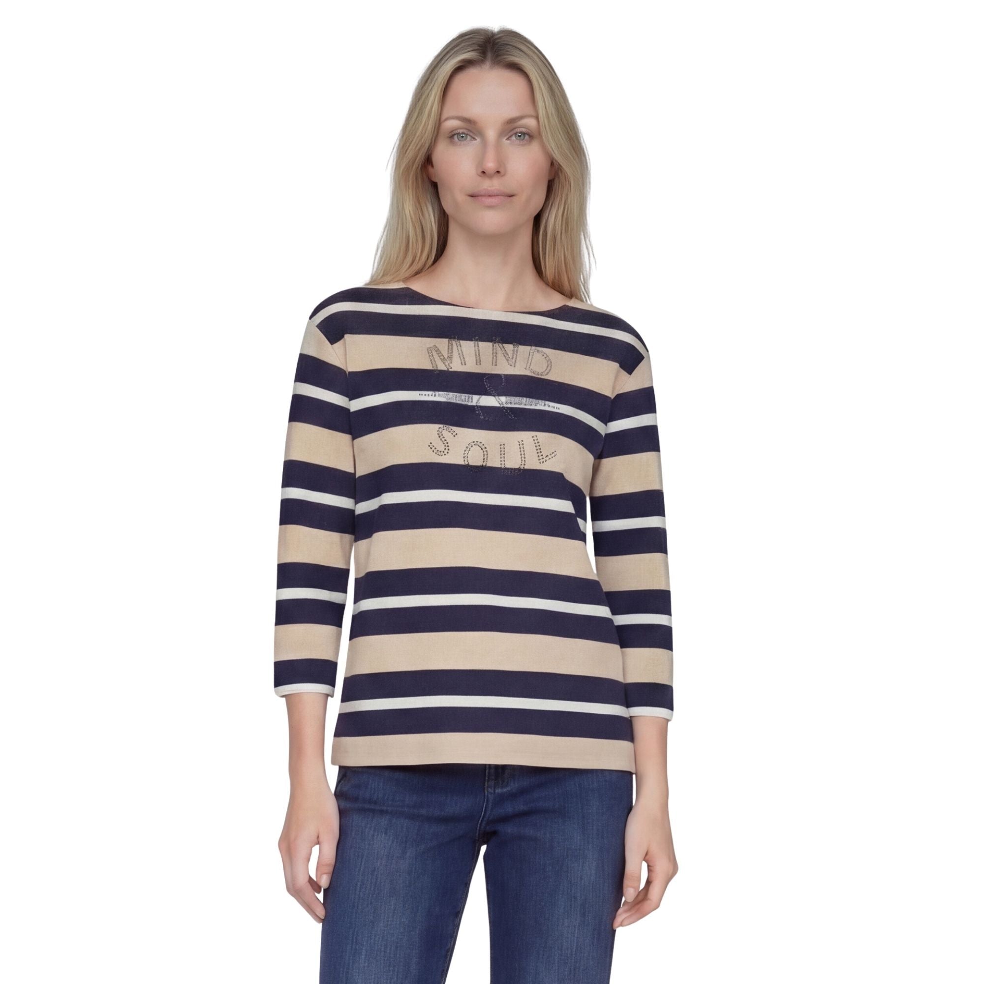 Sweatshirt mit Strass - Mode von Rabe