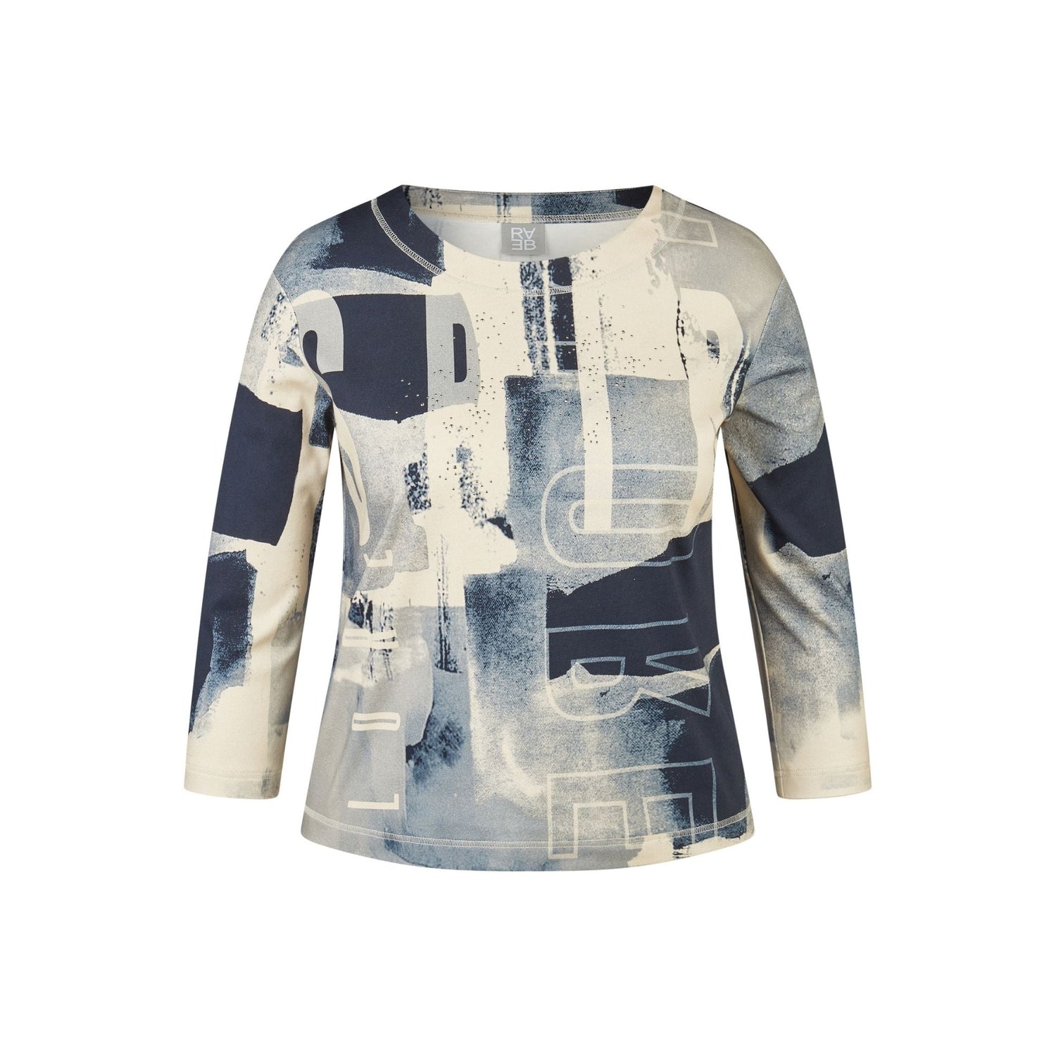 Sweatshirt mit Strass - Mode von Rabe