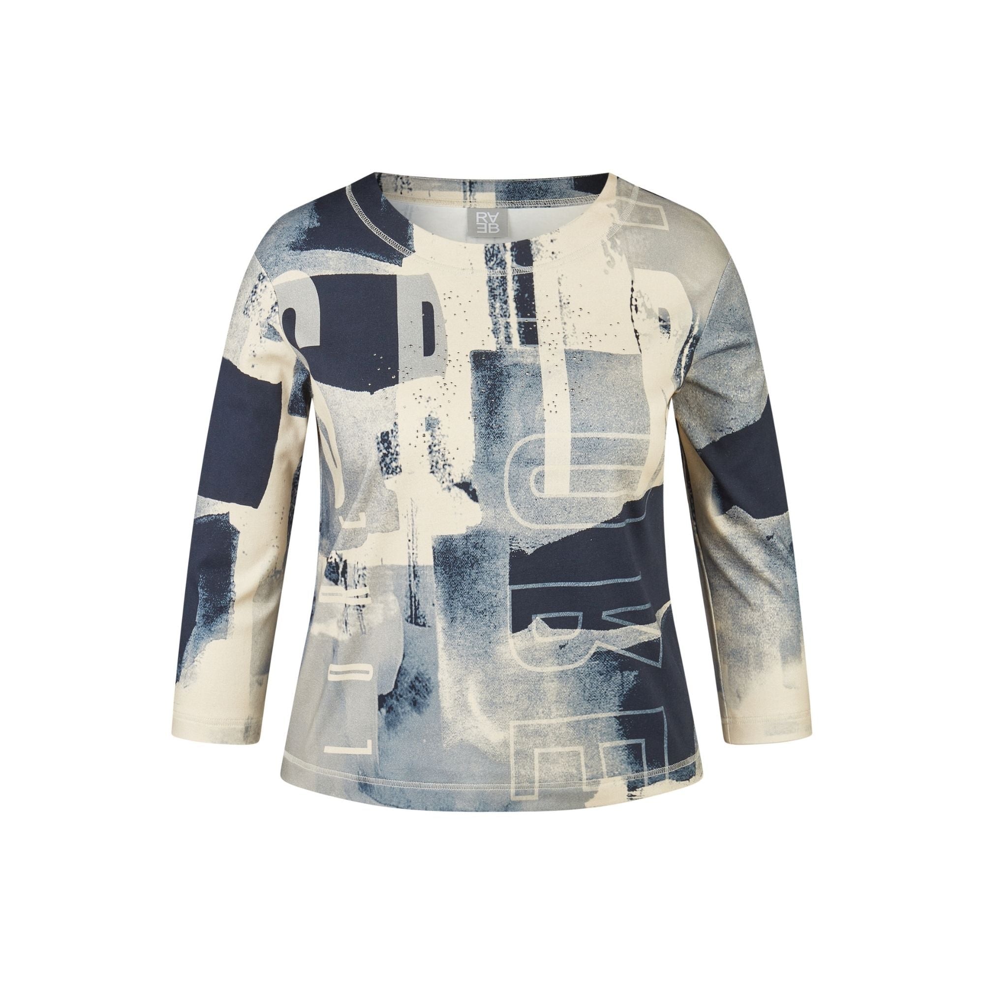 Sweatshirt mit Strass - Mode von Rabe
