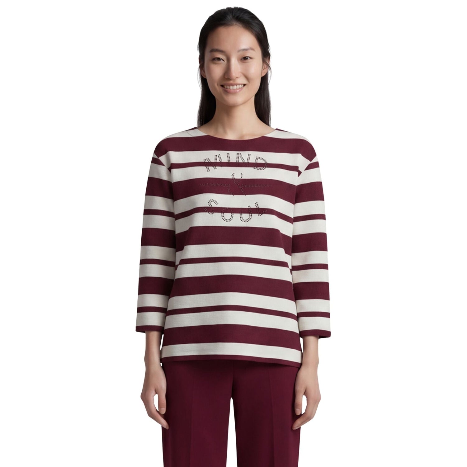 Sweatshirt mit Strass - Mode von Rabe