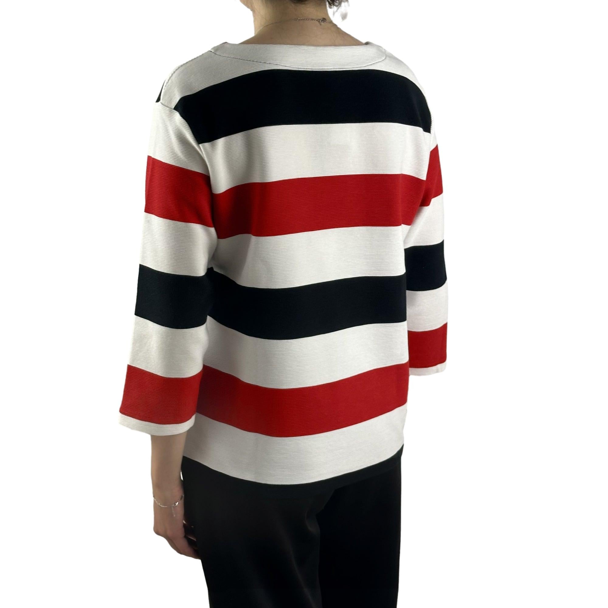Sweatshirt mit Streifen. Mode von Rabe. Seidel Moden Onlineshop