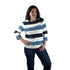 Sweatshirt mit Streifen. Mode von Rabe. Seidel Moden Onlineshop