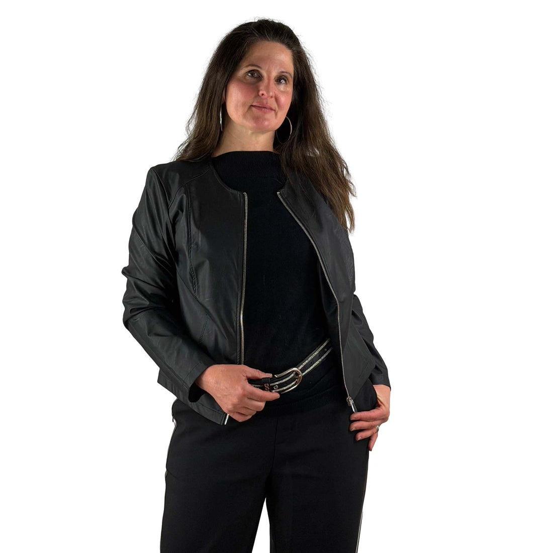 Jacke Lederimitat - Mode von Seidel