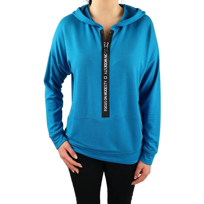Kapuzensweatshirt mit Reißverschluss. Mode von Seidel. Seidel Moden Onlineshop