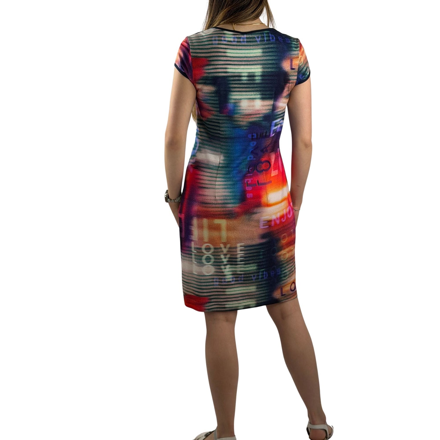 Kleid mit Netzeinsatz - Mode von Seidel