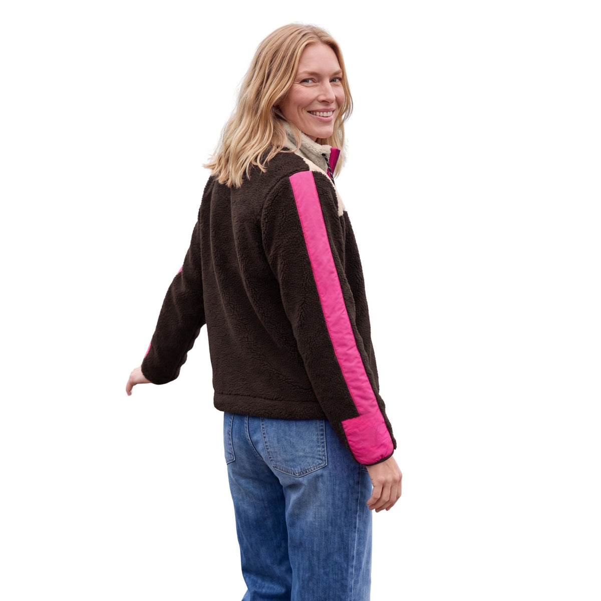 Teddy-Jacke mit Softshelldetails Attribute der Brand - Mode von Seidel Moden - Damenmode für jeden Anlass