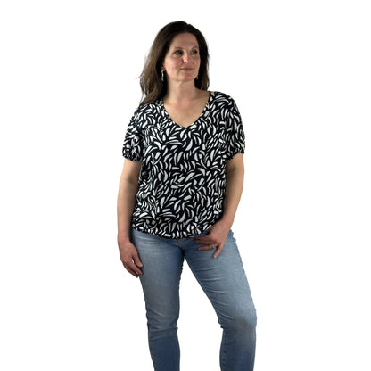 Blusenshirt mit Print. Mode von Seidel. Seidel Moden Onlineshop