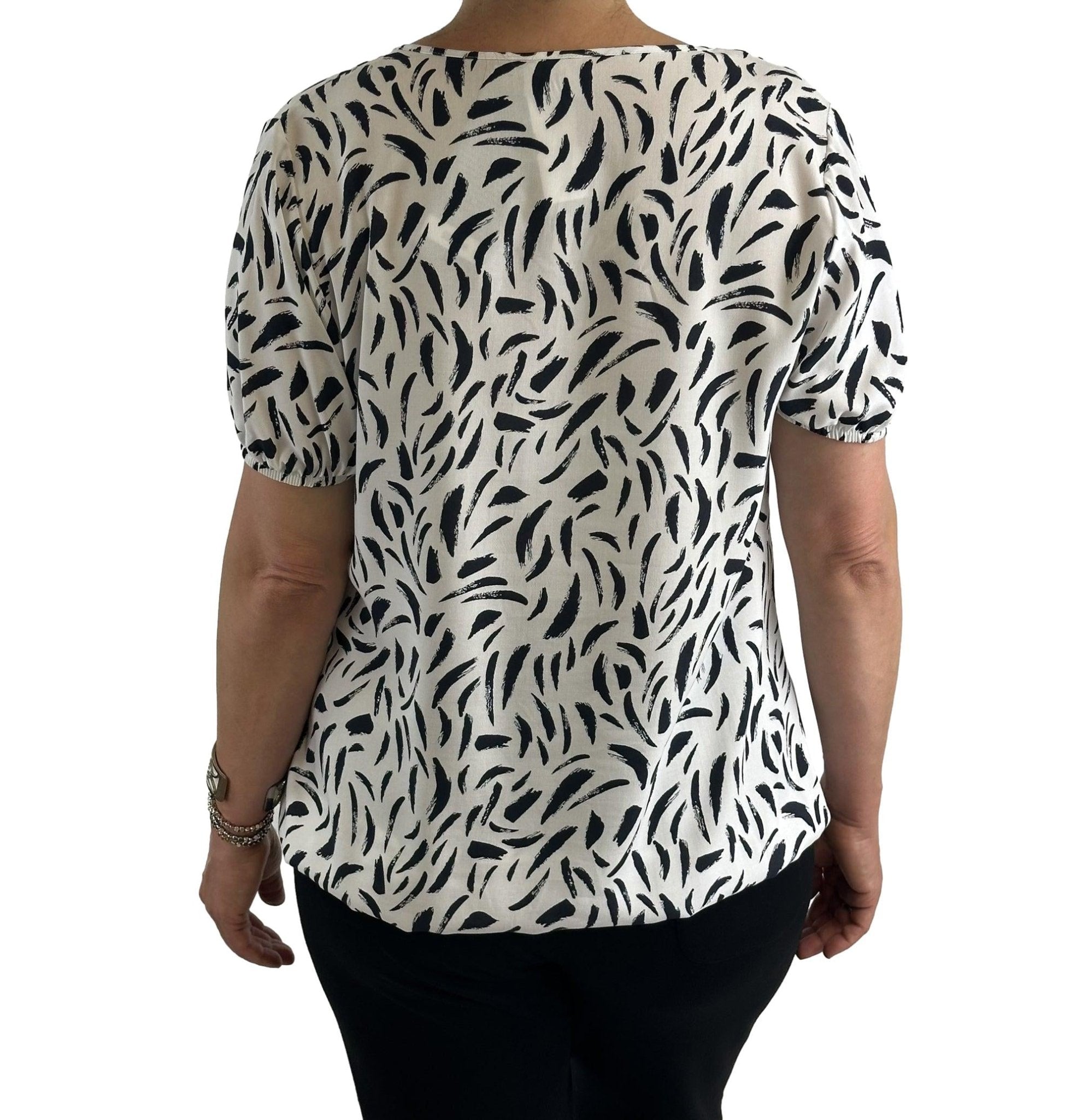 Blusenshirt mit Print. Mode von Seidel. Seidel Moden Onlineshop