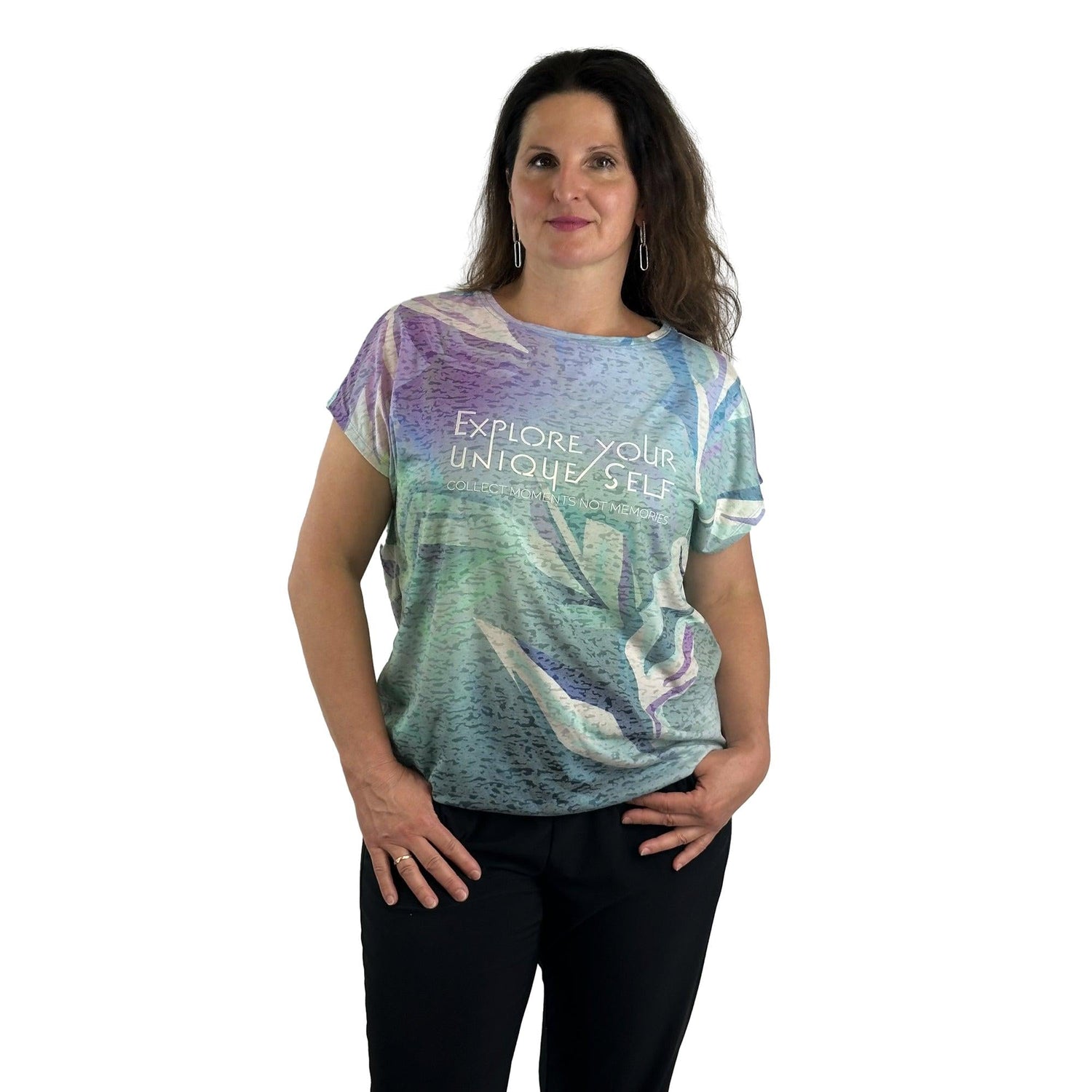 Shirt mit Farbverlauf. Mode von Cecil. Seidel Moden Onlineshop