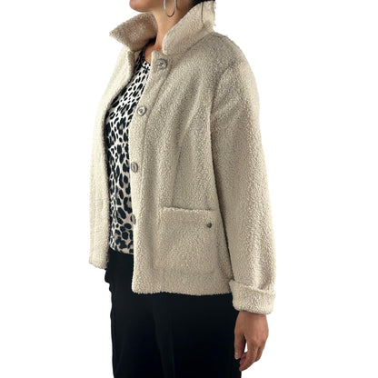 Blazer in Kuscheloptik. Mode von Sommermann. Seidel Moden Onlineshop