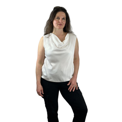 Schluse mit Wasserfall-Ausschnitt. Mode von Sommermann. Seidel Moden Onlineshop