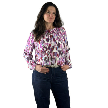 Schluse mit Allover - Print - Mode von Sommermann