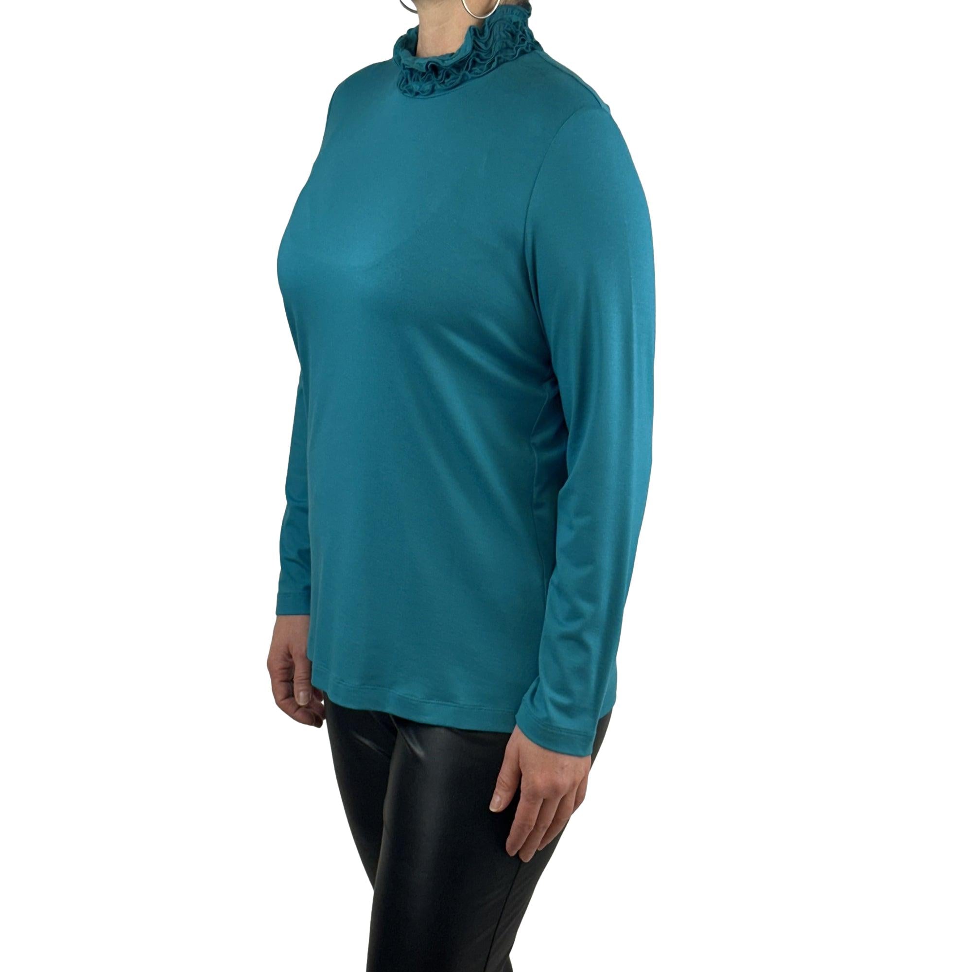 Shirt mit Rüschen. Mode von Sommermann. Seidel Moden Onlineshop