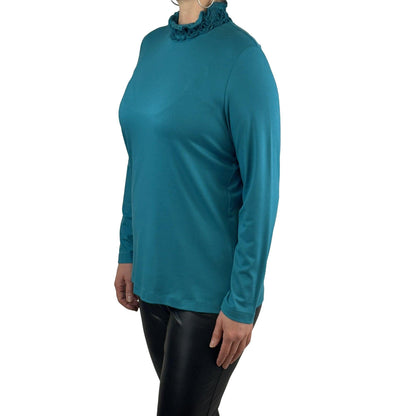 Shirt mit Rüschen. Mode von Sommermann. Seidel Moden Onlineshop