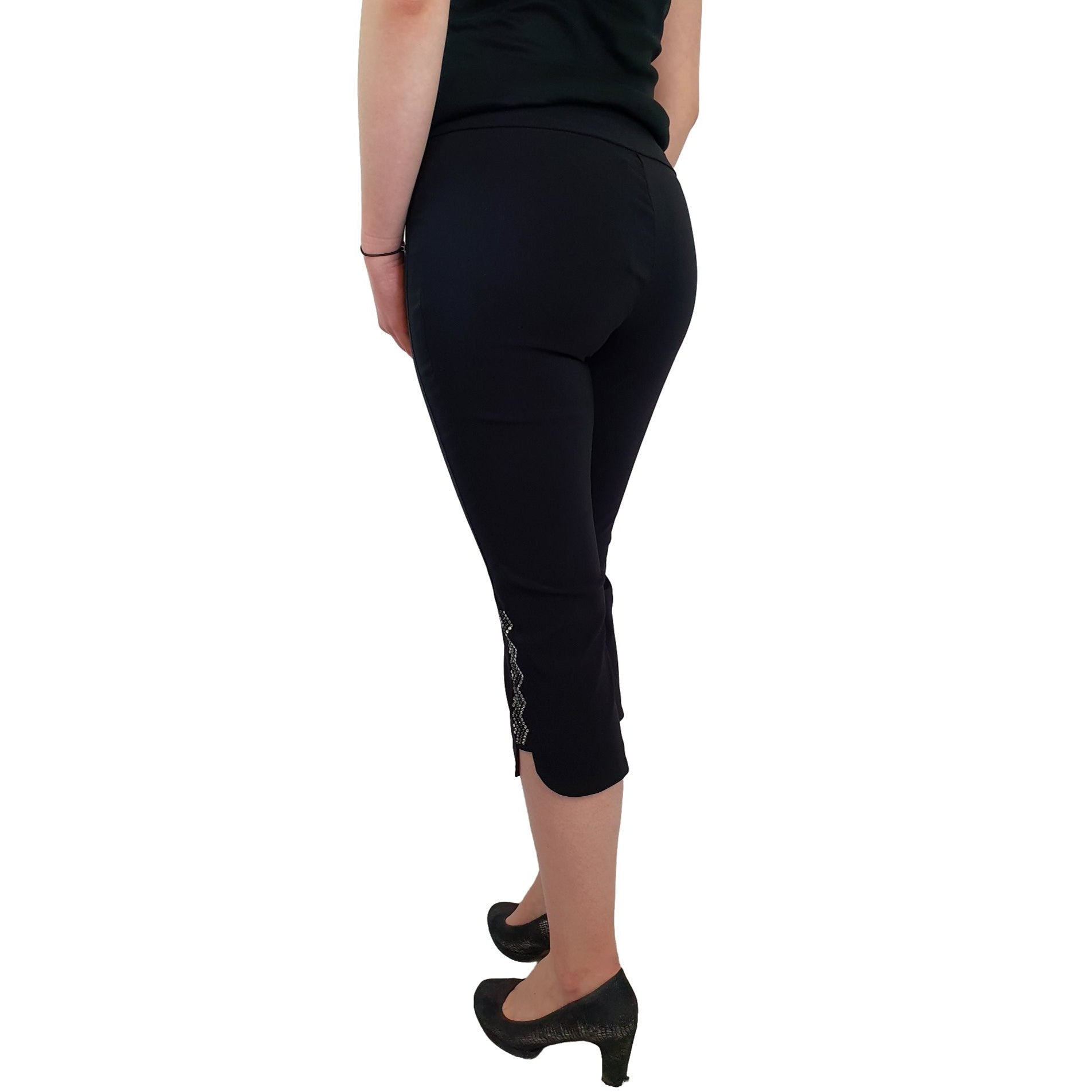 Jegging Ina 3/4 in bi-stretch Qualität. Mode von Stehmann. Seidel Moden Onlineshop