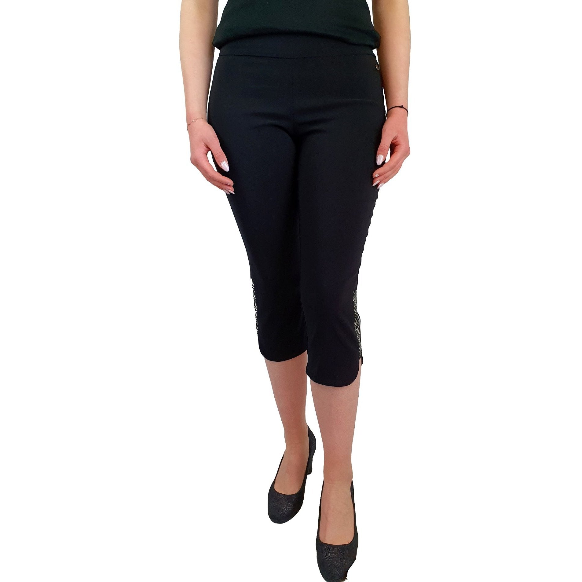 Jegging Ina 3/4 in bi-stretch Qualität. Mode von Stehmann. Seidel Moden Onlineshop