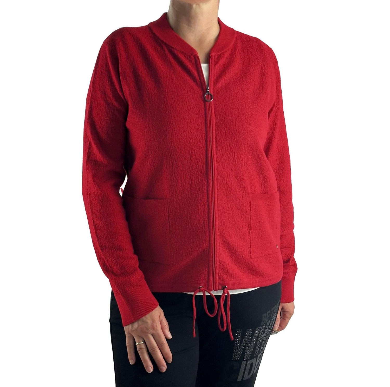 Strickjacke im College-Stil. Mode von Betty &amp; Co. Seidel Moden Onlineshop