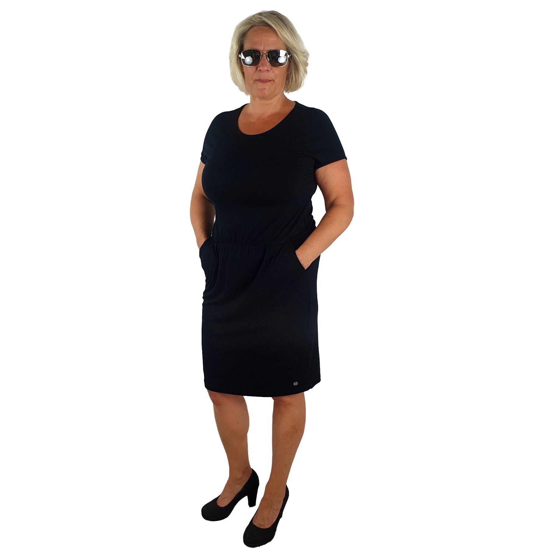 Kleid mit Stecktaschen. Mode von Tamaris. Seidel Moden Onlineshop