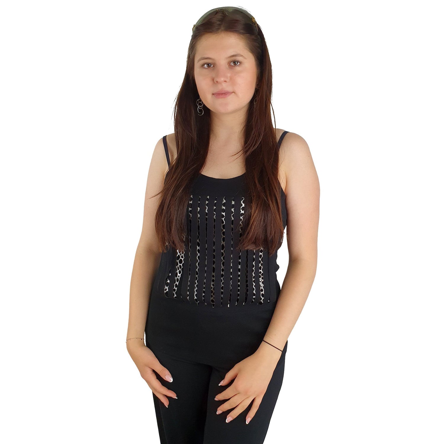 Top mit geschlitztem Oberstoff. Mode von Top Secret. Seidel Moden Onlineshop