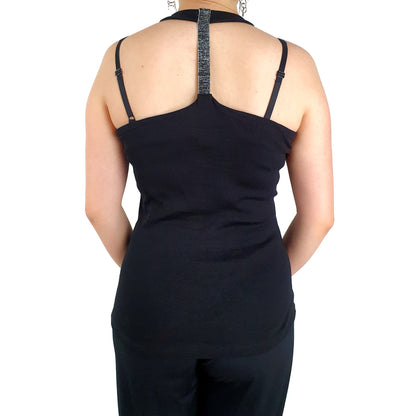 Top mit geschlitztem Oberstoff. Mode von Top Secret. Seidel Moden Onlineshop
