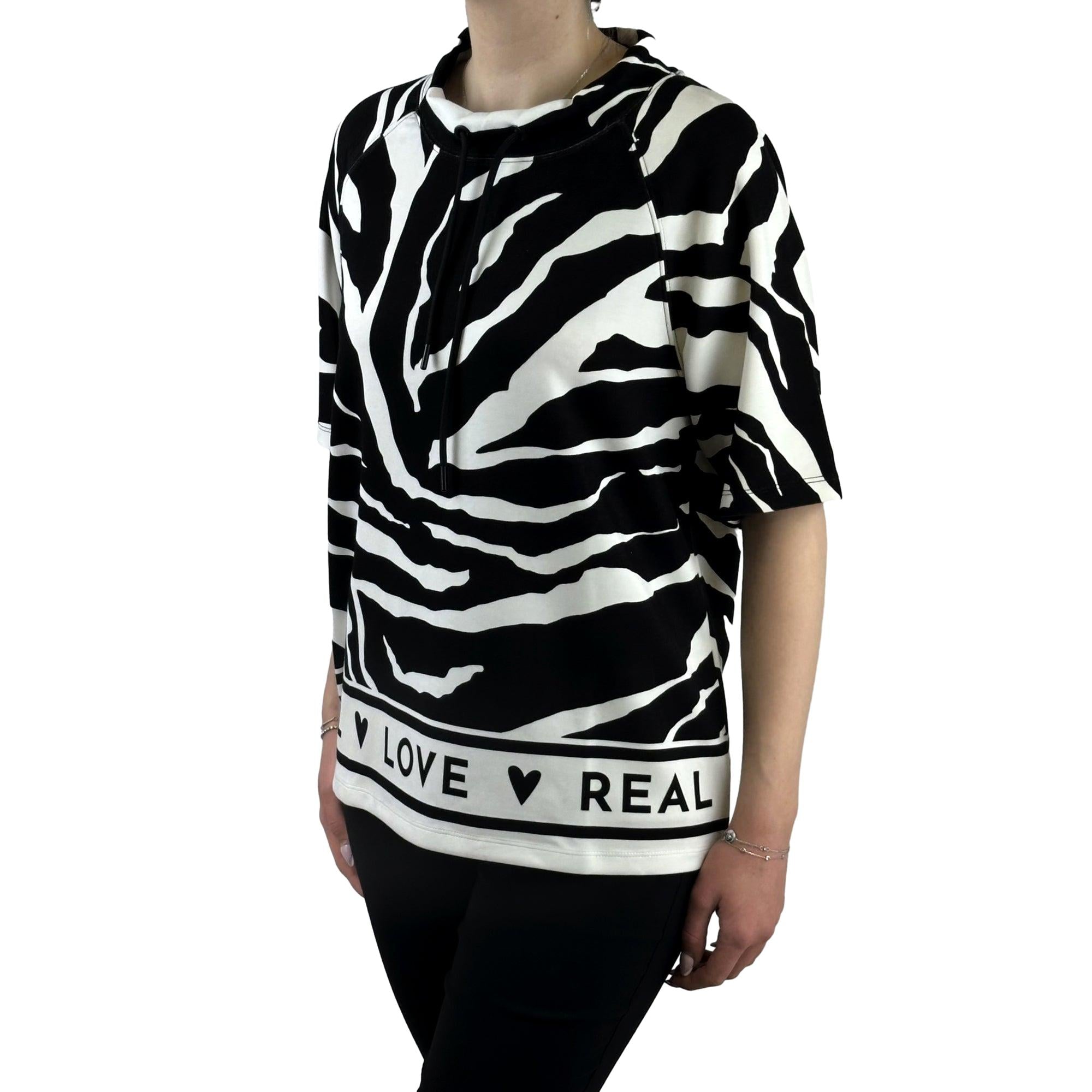 Sweatshirt mit Allover Print. Mode von Via Appia. Seidel Moden Onlineshop