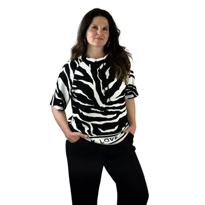 Sweatshirt mit Allover Print. Mode von Via Appia. Seidel Moden Onlineshop