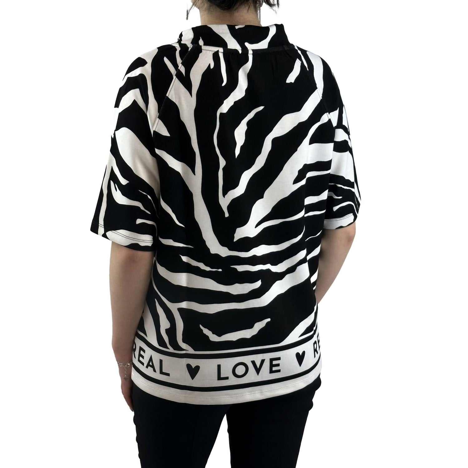 Sweatshirt mit Allover Print. Mode von Via Appia. Seidel Moden Onlineshop